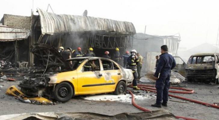  وقع التفجير في حي بغداد الجديدة شرقي العاصمة العراقية 