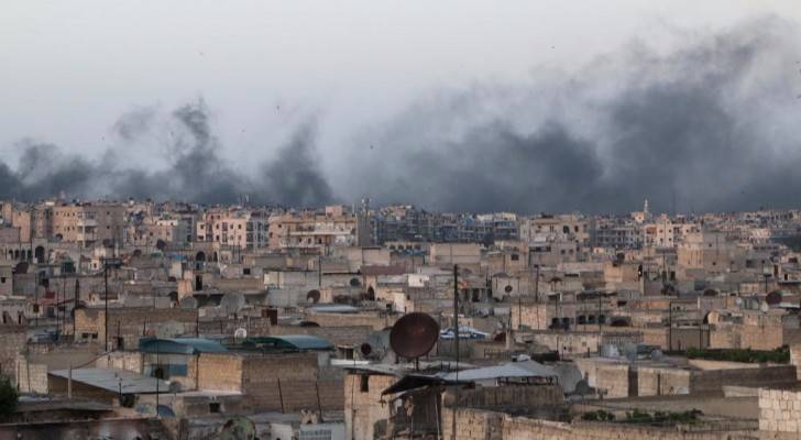 الطيران السوري يواصل غاراته على حلب ويقصف مستودع أغذية