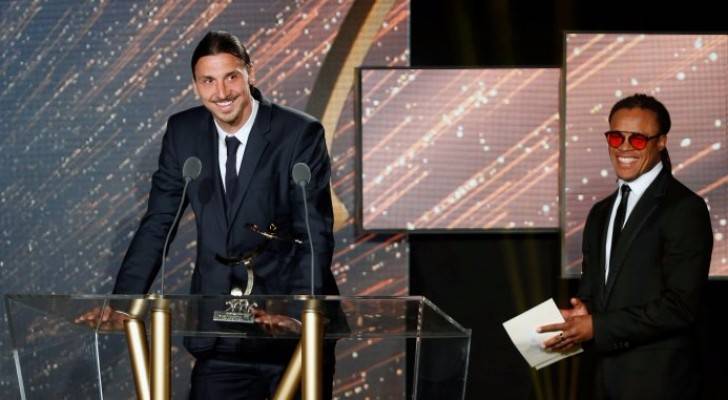 الدوري الفرنسي لكرة القدم: إبراهيموفيتش أفضل لاعب وبلان أفضل مدرب