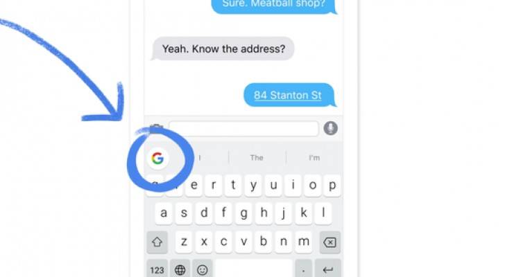 غوغل تطلق لوحة مفاتيح لهواتف آيفون مع مزايا بحث مدمجة