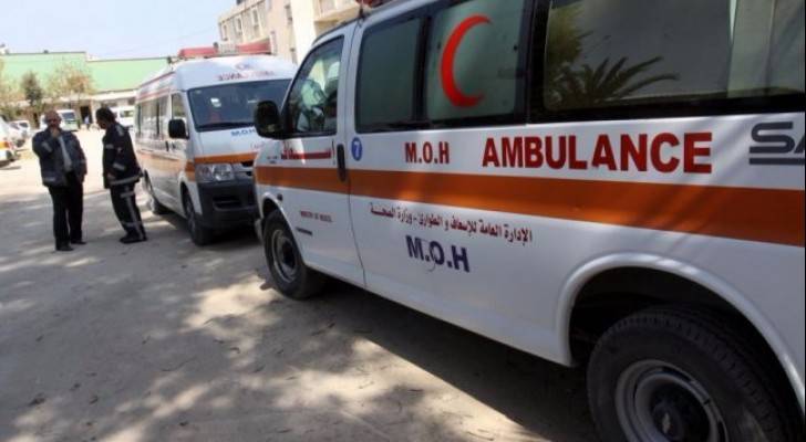سيارة إسعاف في قطاع غزة - أرشيفية