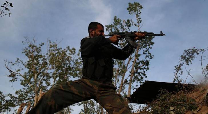  لا يزال داعش يحاول اقتحام آخر معاقل المعارضة السورية في مارع بريف حلب