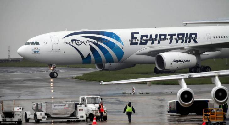الأقمار الصناعية تلقت إشارة استغاثة من طائرة مصر للطيران
