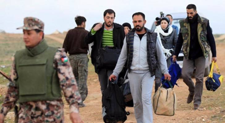 "حرس الحدود" تستقبل 119 لاجئاً سورياً