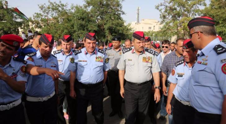 زيارة مدراء الأجهزة الأمنية لموقع الإحتفال بمئوية الثورة العربية الكبرى