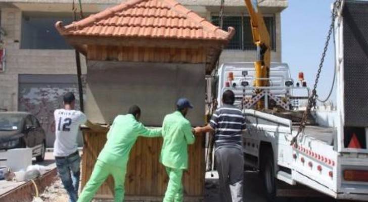 حزمة من الاجراءات تطال اصحاب البسطات والاكشاك- ارشيفية 