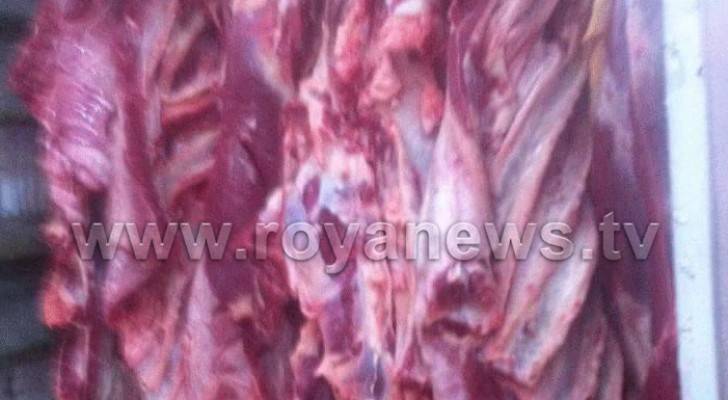 اربد: اغلاق ملحمة واتلاف اجبان والبان .. صور