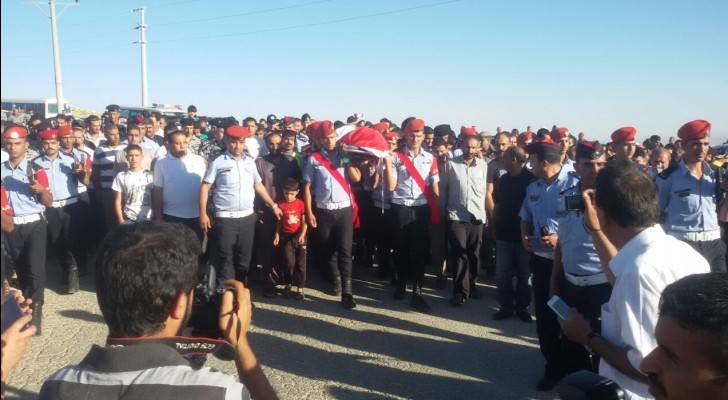 الجيش العربي يشيع شهداء الوطن الأبرار