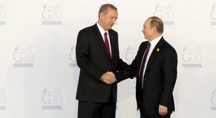 بوتين يعلن رفع العقوبات الروسية عن تركيا في مجال السياحة