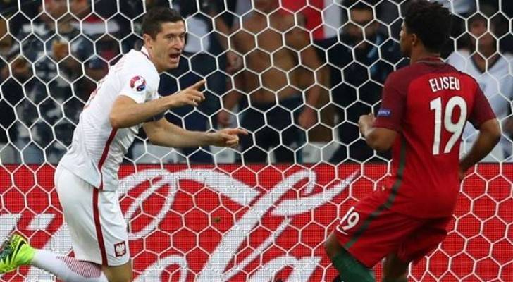 ليفاندوفسكي يسجل ثاني أسرع هدف في تاريخ اليورو