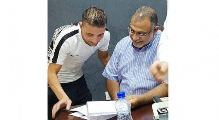 البرغوثي يوقع لفريق اليرموك