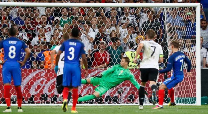 فرنسا تطيح بألمانيا وتبلغ نهائي "يورو 2016"