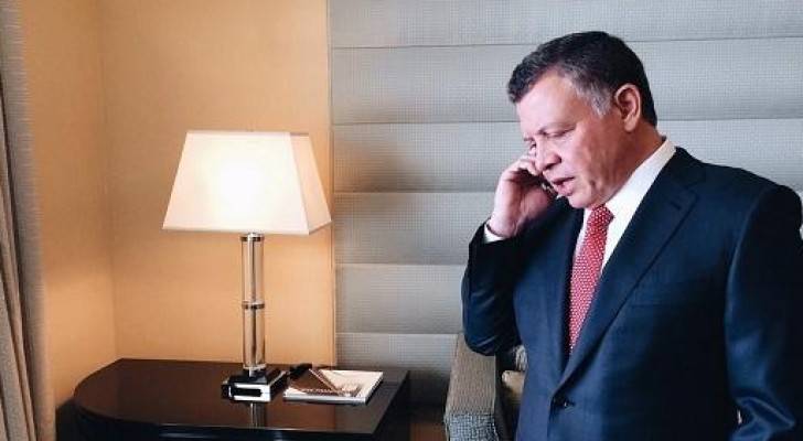 الملك يعزي الرئيس الفلسطيني بوفاة شقيقه