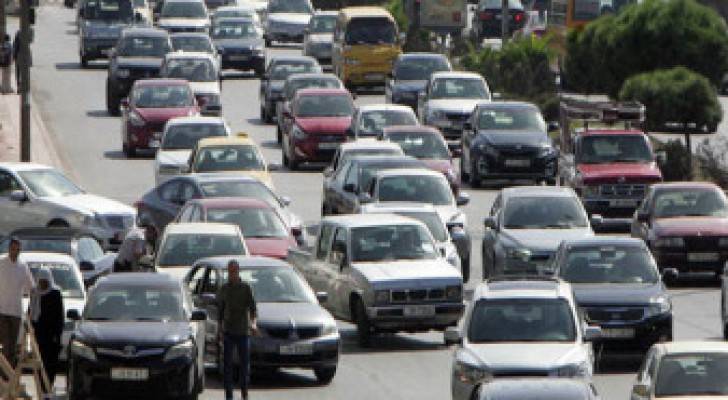الجمارك: 300 الف سيارة اجنبية دخلت المملكة لمنتصف تموز