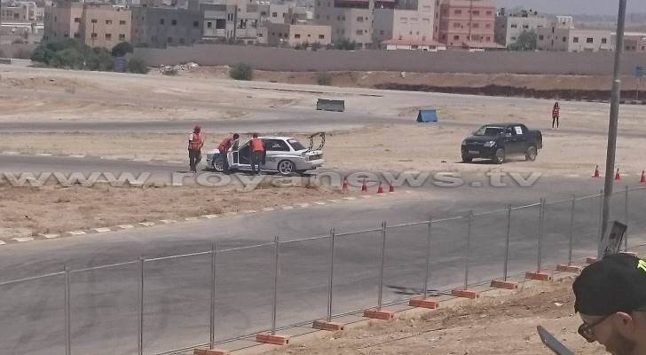 شاهد بالفيديو: لقطات من سباق دريفت الأردن