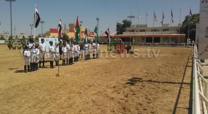 بالصور: افتتاح بطولة النهضة الدولية للفروسية