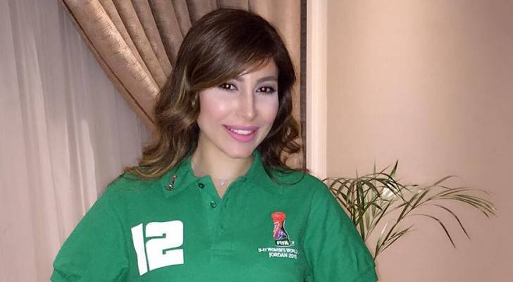 الفنانة اللبنانية يارا تدعم حملة "أنت اللاعب رقم 12"