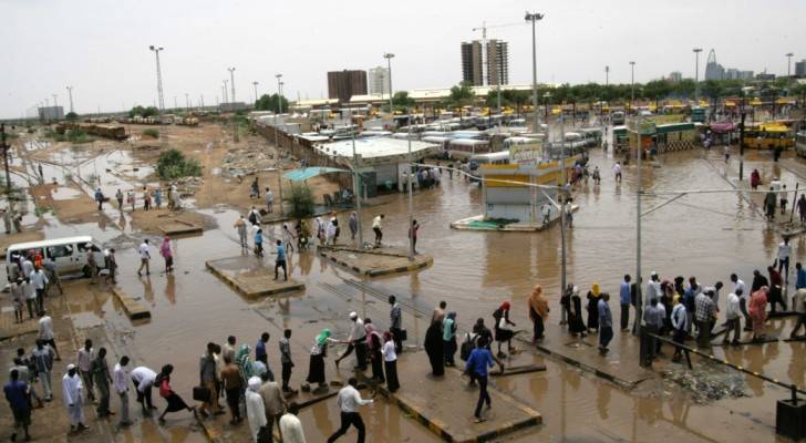 الأمطار تغرق السودان وتشرد الآلاف