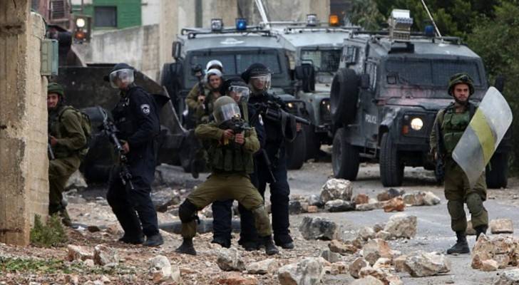 جرحى فلسطينيون باشتباكات في نابلس