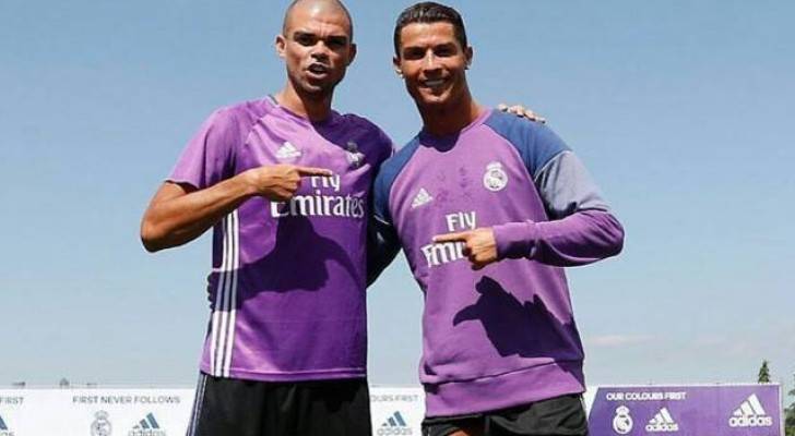 كريستيانو وبيبي ينضمان لتدريبات الريال استعدادا للموسم الجديد