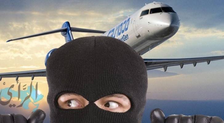 سرق طائرة فلقي حتفه عند الهبوط