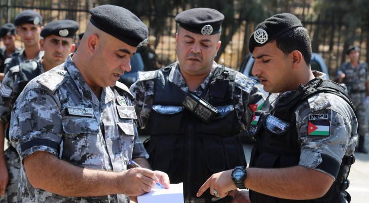 تمرين وهمي للدرك في مدينة الحسين للشباب