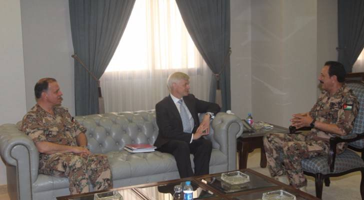 الزبن يستقبل السفير البريطاني