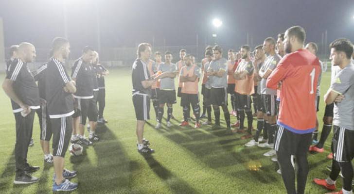 استعدادات المنتخب لمواجهة لبنان والبحرين
