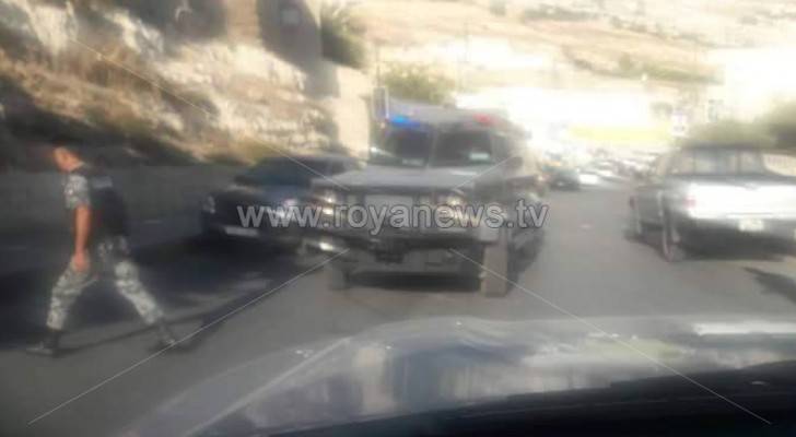أعمال شغب بالسلط لحملة التوجيهي من دول أخرى..صور وتفاصيل