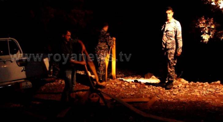 بالفيديو والصور.. بعد اندلاعها منذ 6 أيام.. اخماد حرائق مناطق حرجية في عجلون