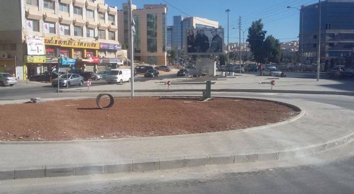 الإنتهاء من إعادة تأهيل شوارع وميادين شرق عمّان .. صور