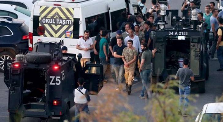 تركيا: اعتقال أكثر من 35 ألف شخص منذ محاولة الانقلاب