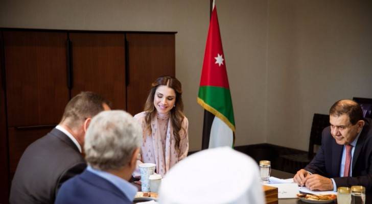 جانب من اجتماع مجلس أمناء صندوق الأمان لمستقبل الأيتام 