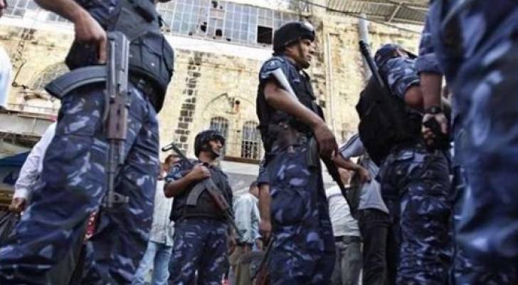عناصر من الامن الفلسطيني