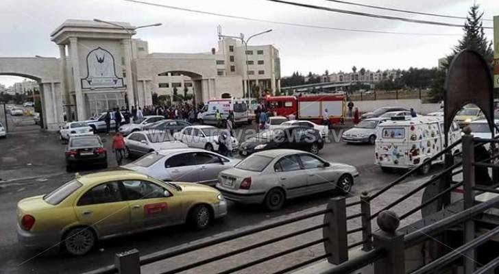 مشاجرة في جامعة اليرموك