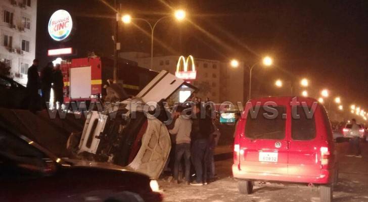 الصور من الحادث