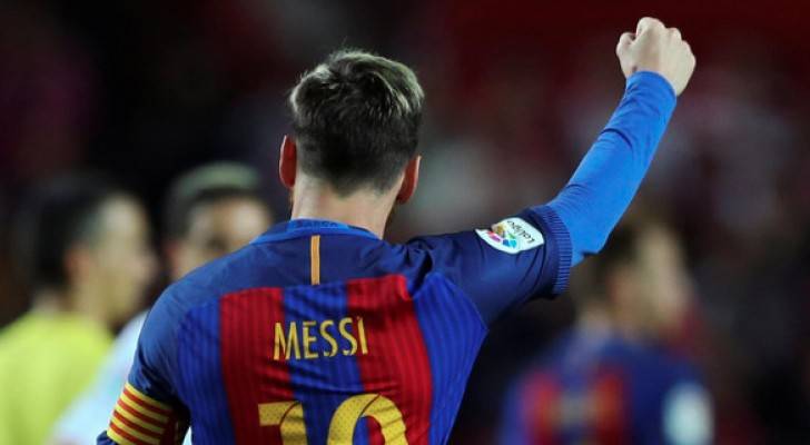 اللاعب الأرجنتيني ليونيل ميسي