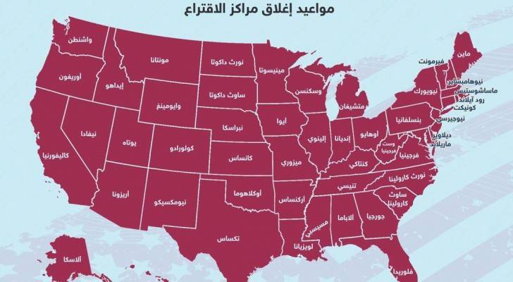 جميع الأوقات بحسب التوقيت الشرقي
