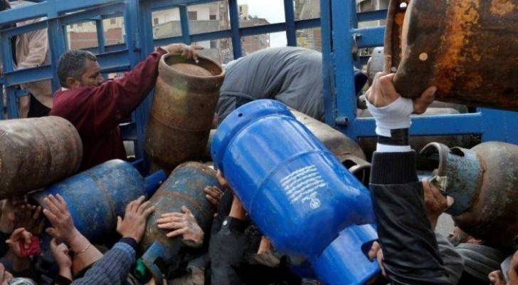 العجز في غاز الطهي بغزة يصل لـ60%