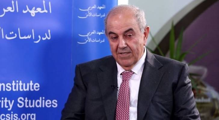 نائب الرئيس العراقي رئيس الوزراء الأسبق إياد علاوي 