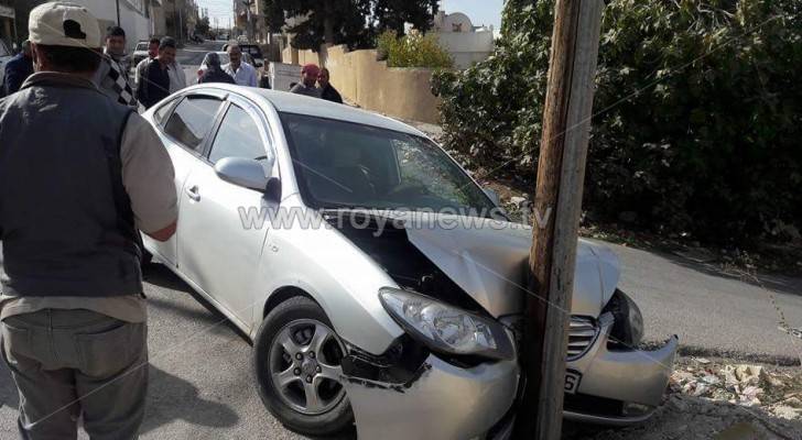 صورة المركبة التي تم مطاردتها