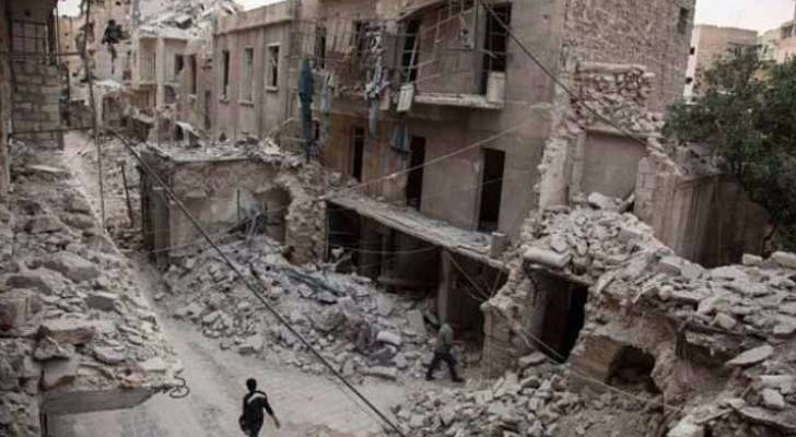 آثار الدمار في حلب