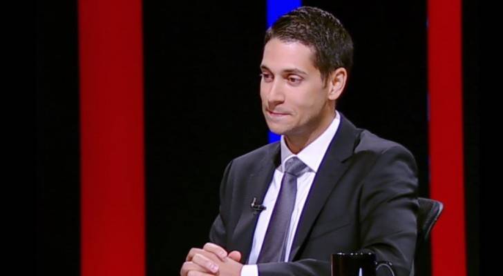 مدير عام قناة رؤيا م. فارس الصايغ اثناء استضافته في برنامج نبض البلد