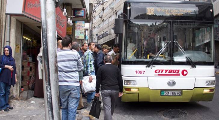 100 حافلة نقل عام جديدة قريبًا في عمّان