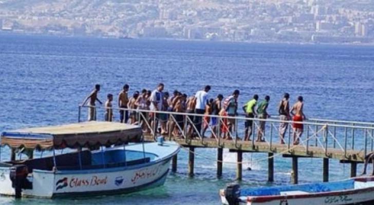 قوارب سياحية في العقبة