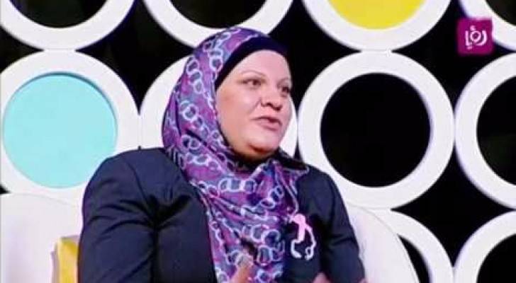 نسرين قطامش خلال استضافتها بقناة رؤيا - أرشيفية 