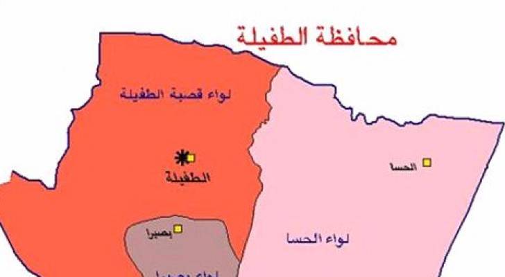 خريطة الطفيلة