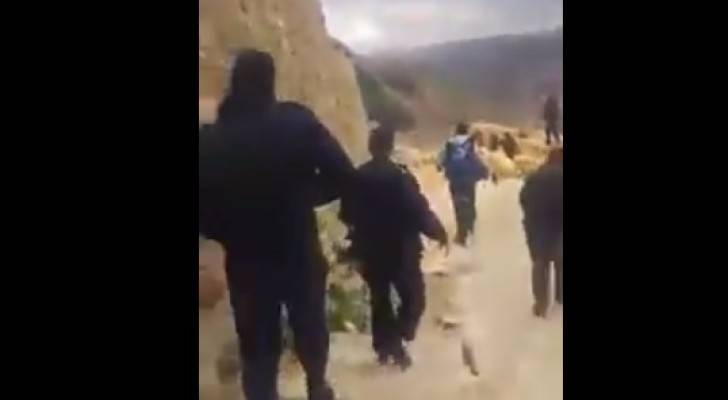الصورة من الفيديو المتداول