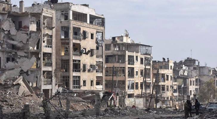 مشهد من حلب "المنكوبة"