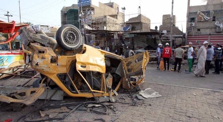 عشرات القتلى والجرحى بانفجار سيارة مفخخة شرقي بغداد